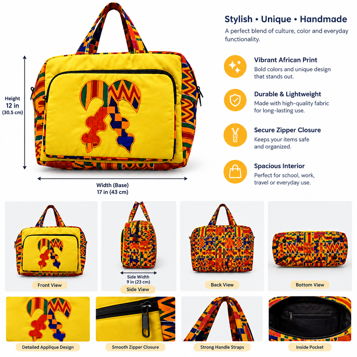 African Carry All Bag