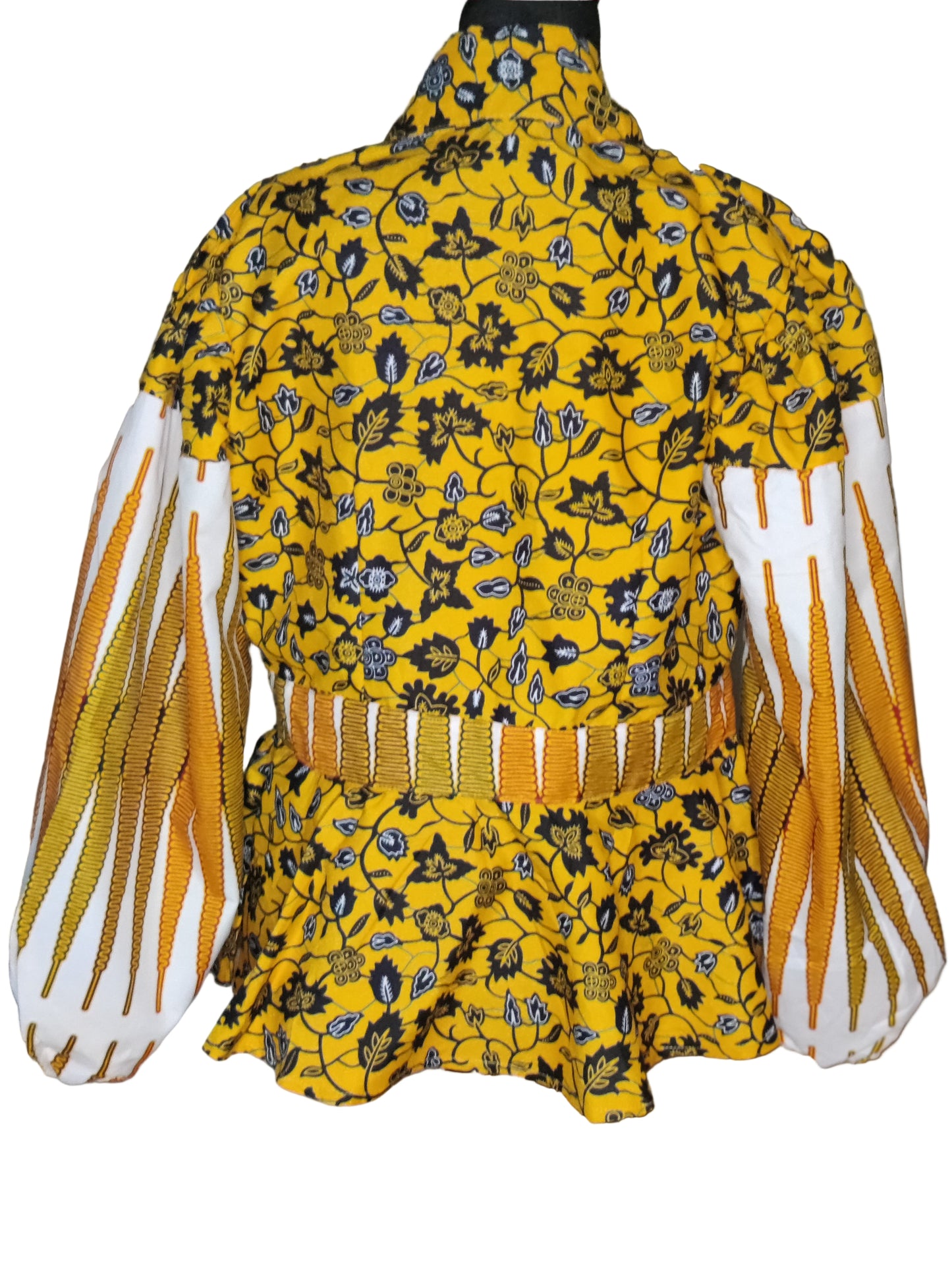 African Balloon Sleeve Jacket