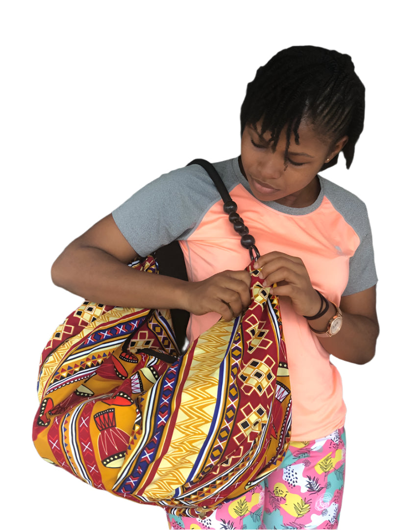 ELEGANT AFRICAN BALLOON BAG