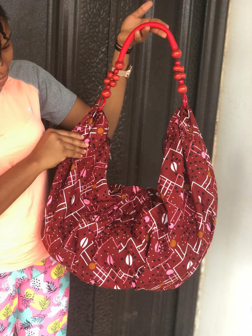 ELEGANT AFRICAN BALLOON BAG