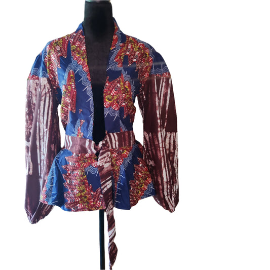 African Belted Jacket