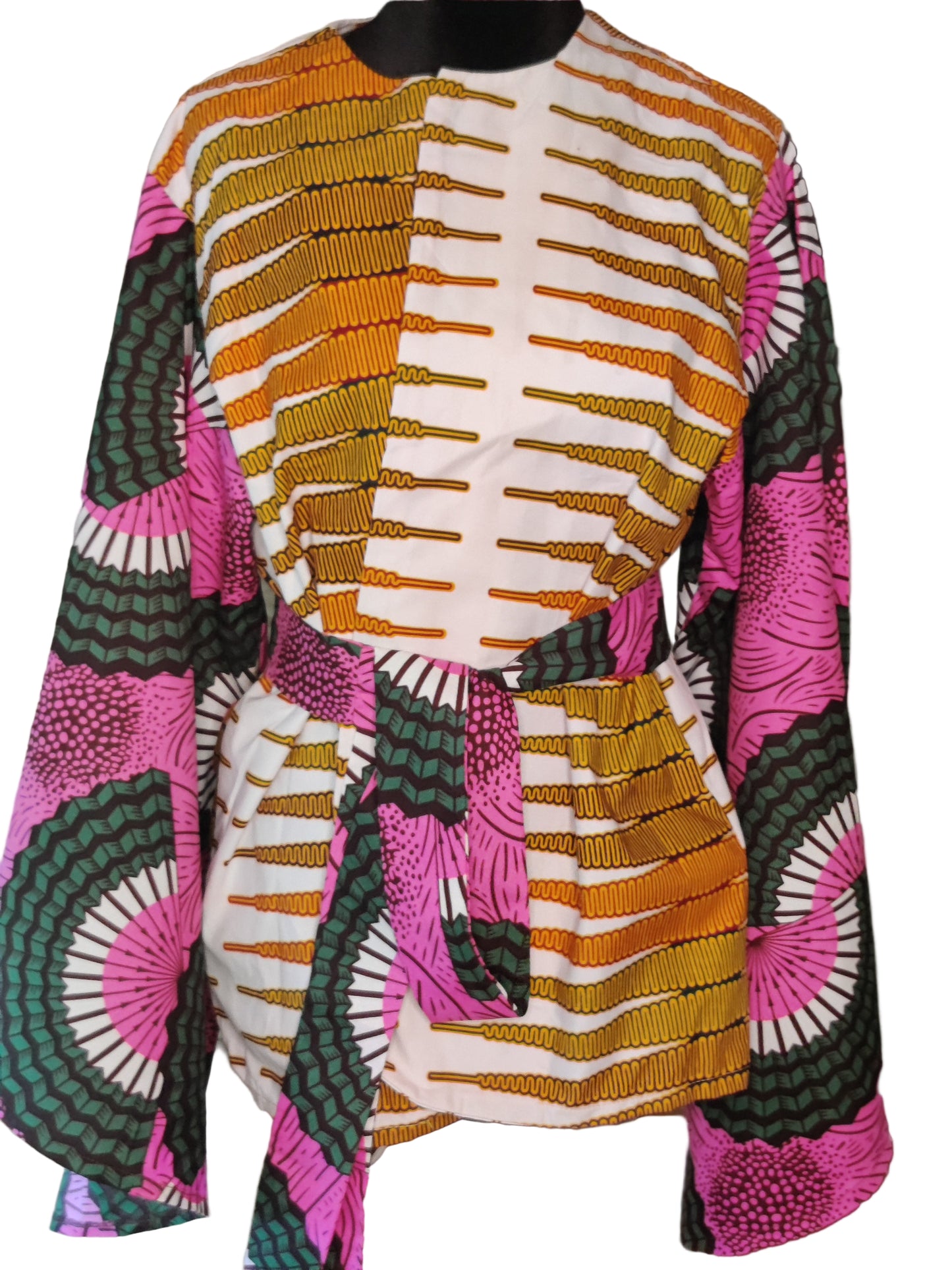 African Flared Long Sleeve Blouse