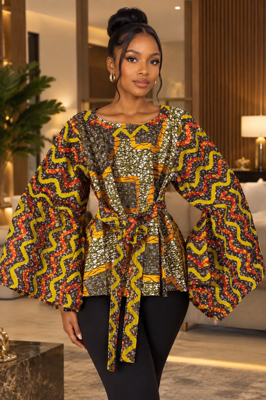 African Kimono Sleeve