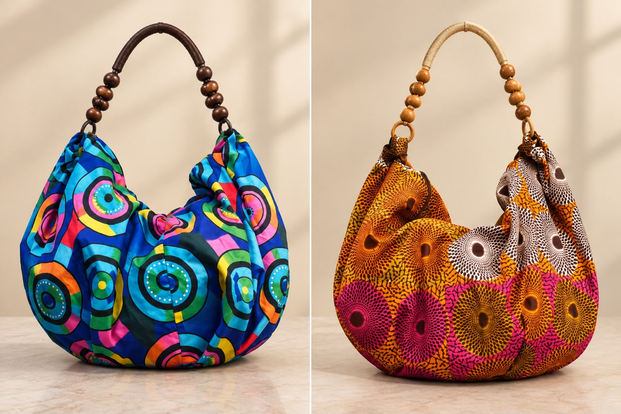 ELEGANT AFRICAN BALLOON BAG