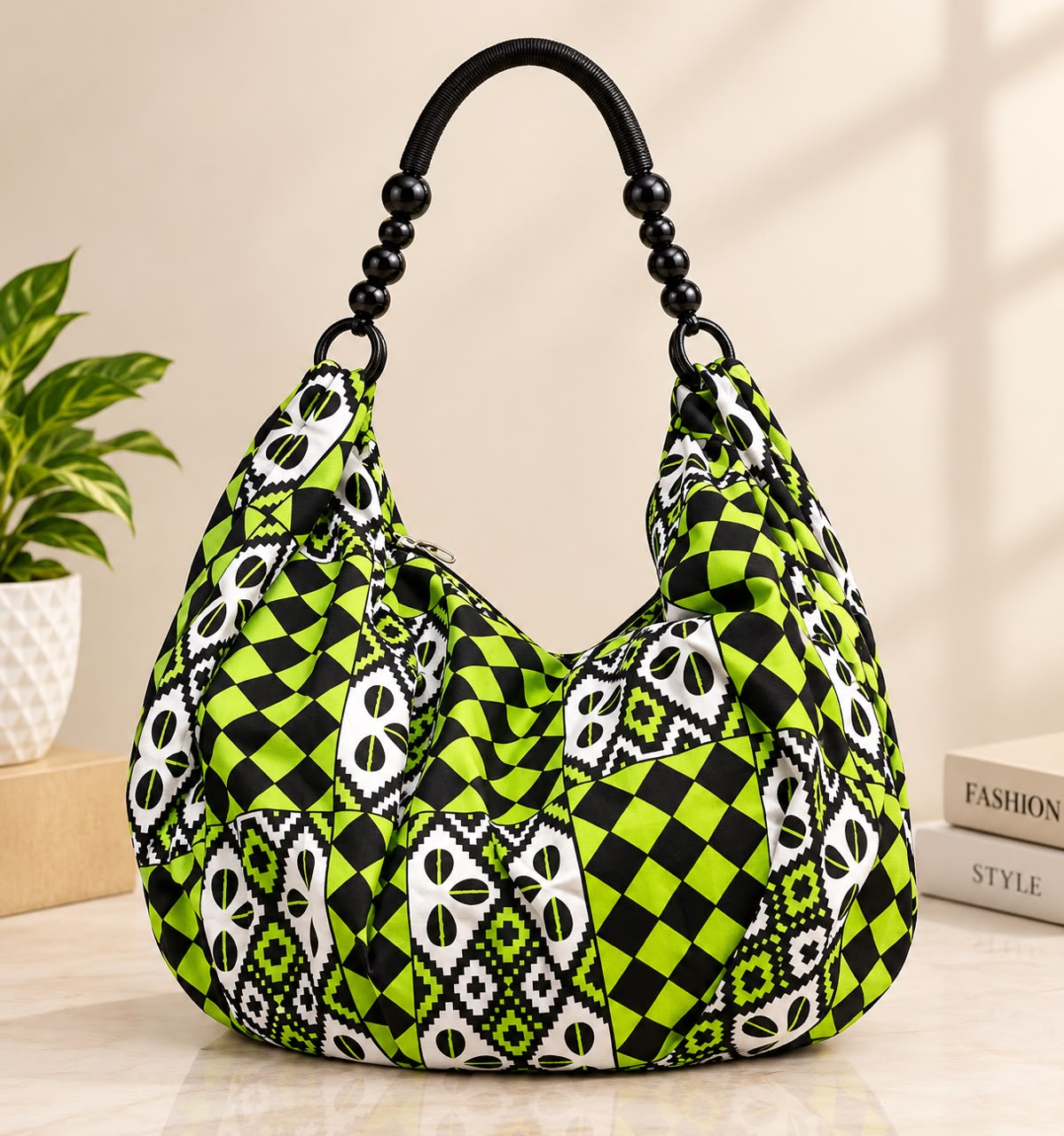 ELEGANT AFRICAN BALLOON BAG