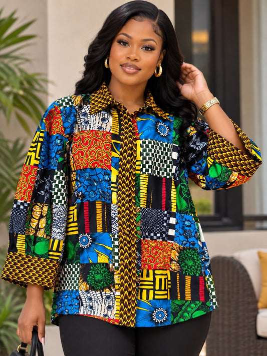 African Shirt Jacket