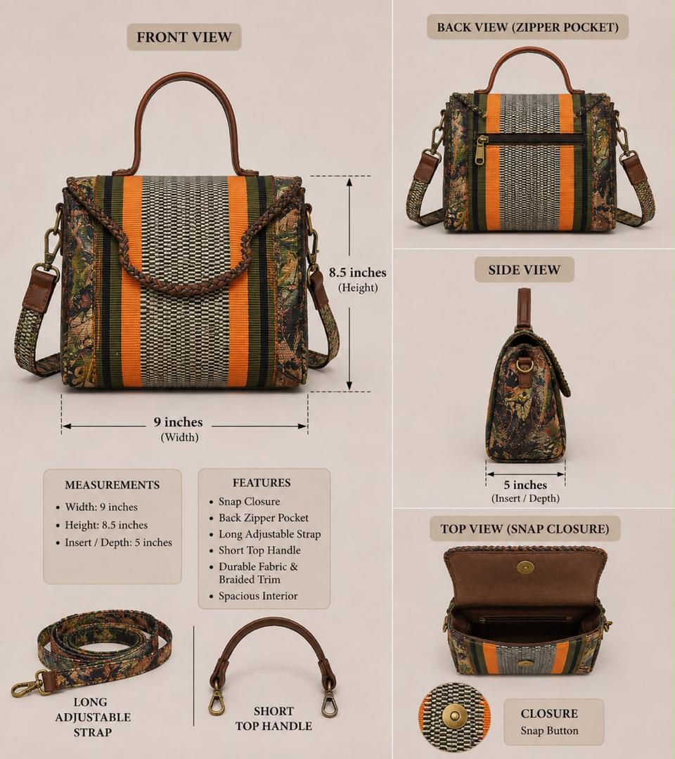ELEGANT CASUAL AFRICAN BAG