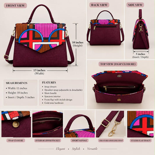 ELEGANT CASUAL AFRICAN BAG